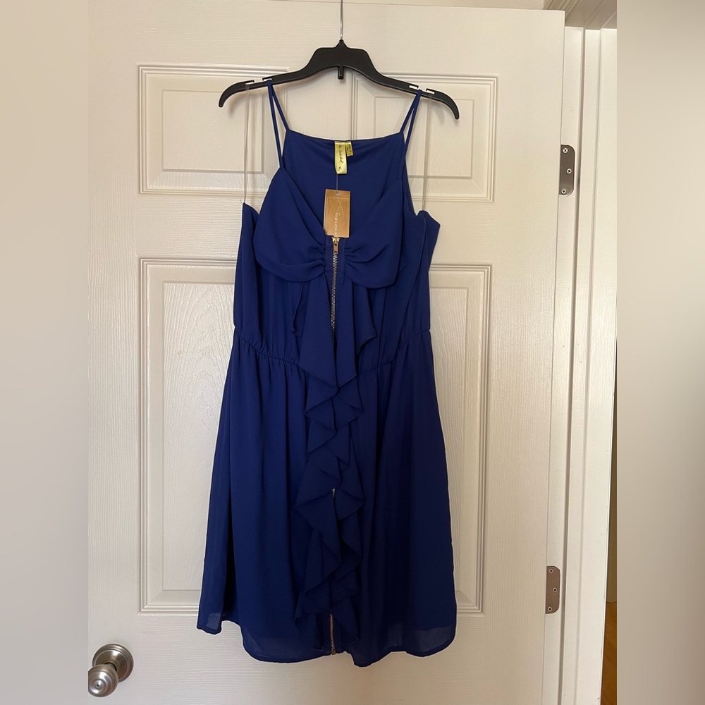 Francesca’s Closet Blue Dress NWT